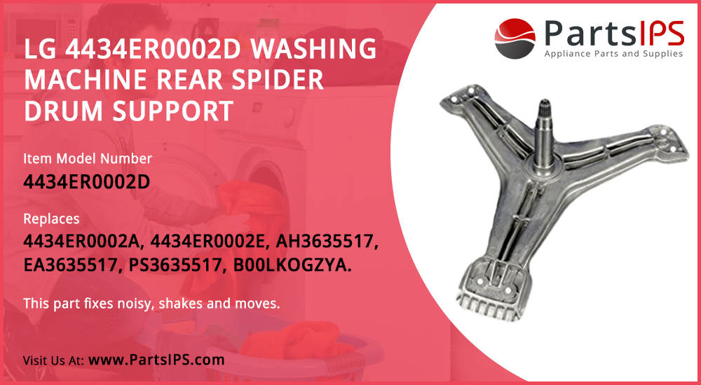LG 4434ER0002D Washing Machine Rear Spider Drum Support
